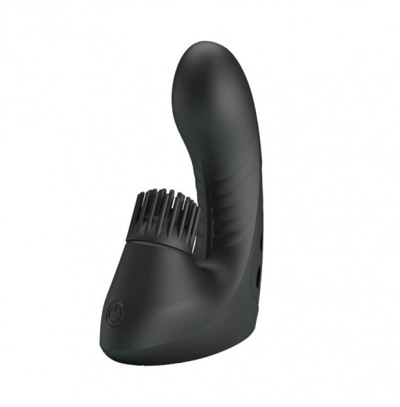 PRETTY LOVE - Finger Magic Drill Vibrator (Chargeable - Black)